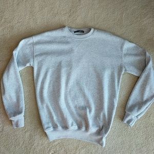 Brandy Melville Grey Crewneck sweatshirt